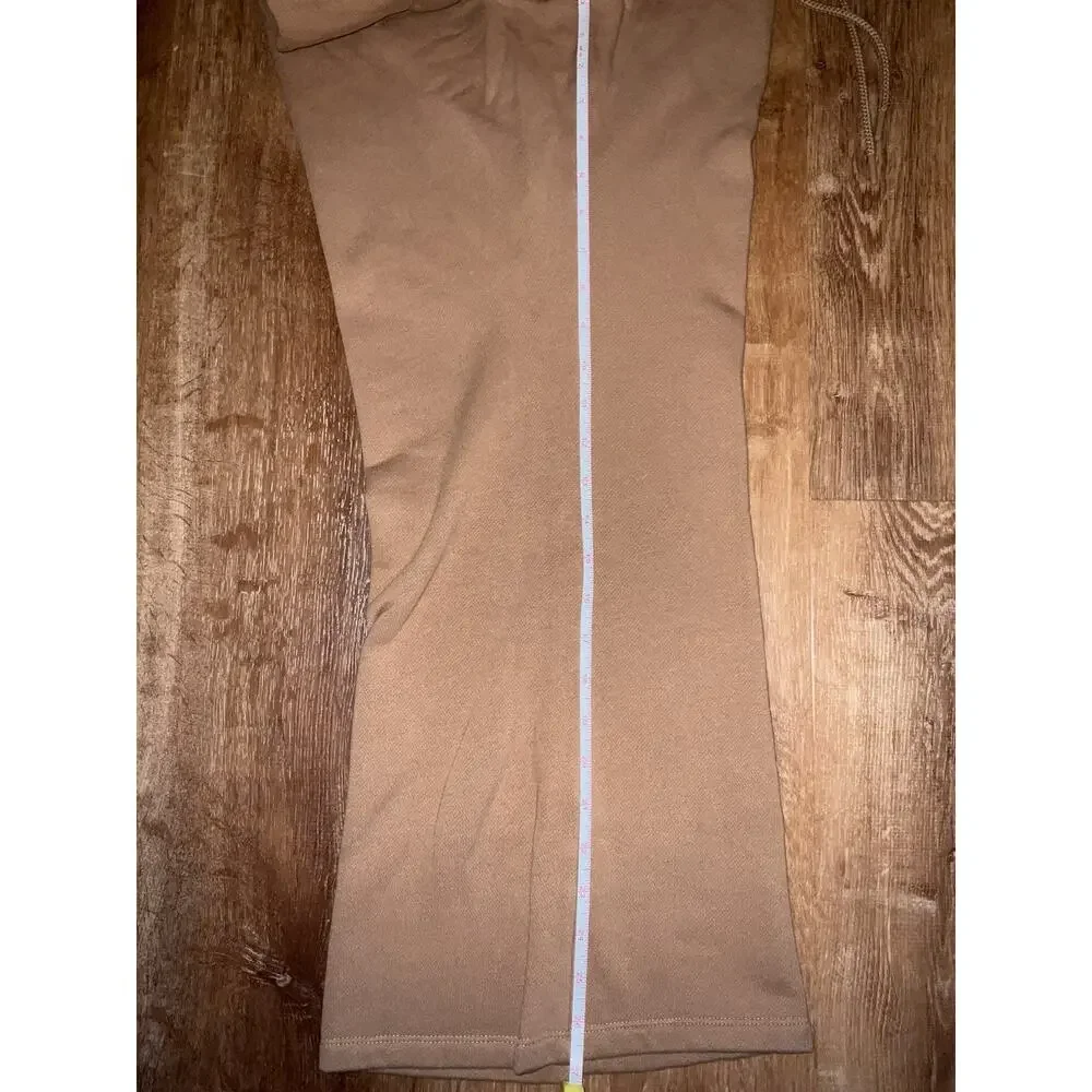 Victoria's Secret Pink women's ivy fleece pants Sweatpants TOFFEE -XL - Picture 9 of 13